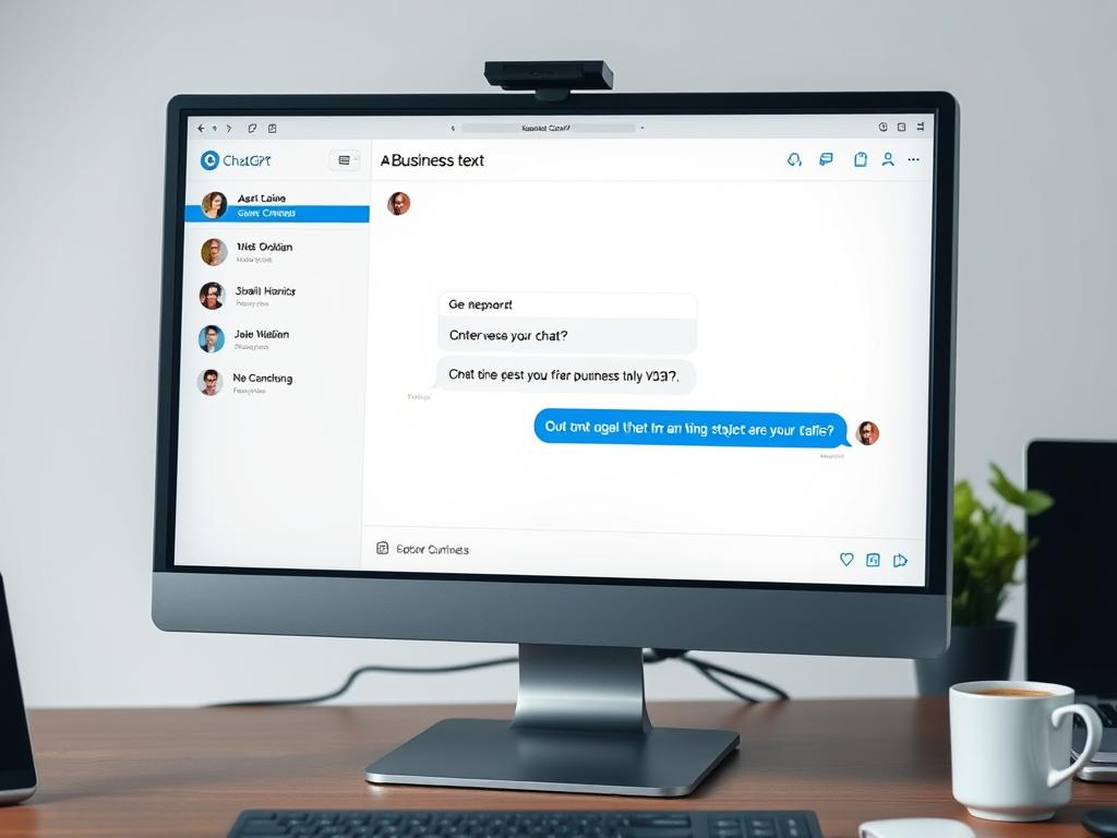 Демонстрация работы текстового ИИ ChatGPT, генерирующего текст для применения в бизнесе Демонстрация работы текстового ИИ ChatGPT, генерирующего текст для применения в бизнесе