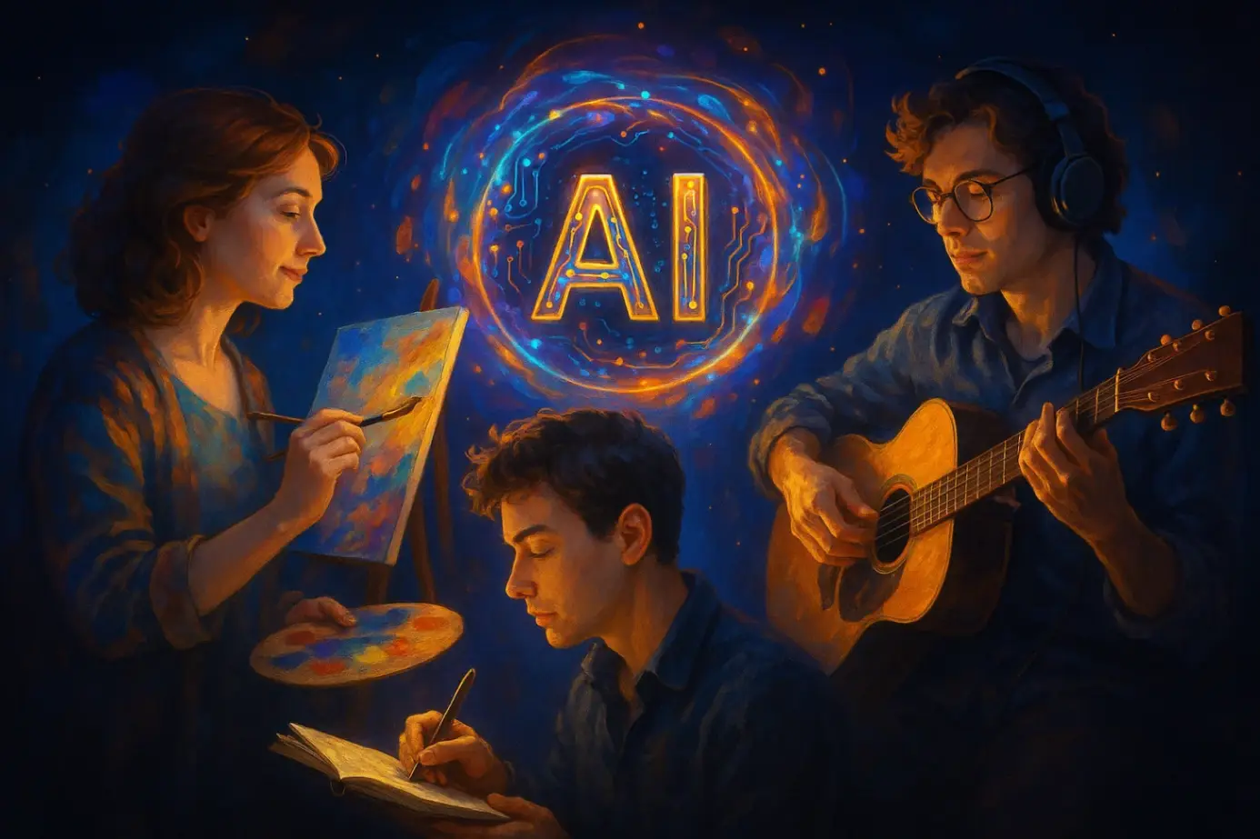 Этические и правовые аспекты: кому принадлежит AI-искусство?